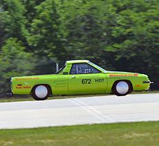a Dodge Rampage truck will race with USU developed biodiesel