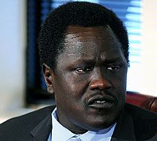 Honorable Ezekiel Lol Gatkuoth speaks at USU