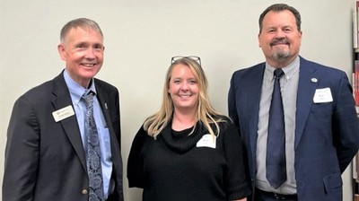 Frank Galey, Rebecca Lawver and Ken White