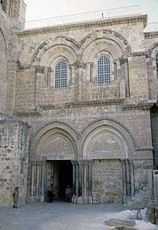 The Church of the Holy Sepulchre in Jerusalem