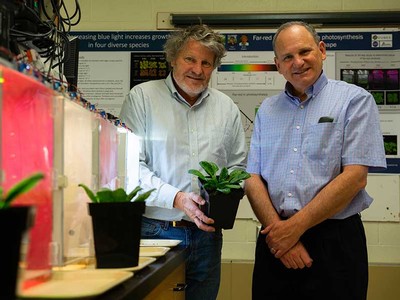 USU Professors Lance Seefeldt and Bruce Bugbee