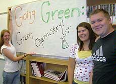 USU students prepare for the Going Green Extravaganza