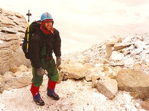 USU Professor Chris Monz in Patagonia