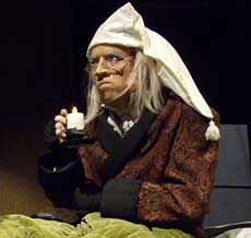 Scrooge from the USU production of 'A Christmas Carol'