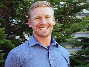 USU grad student Nate Hough-Snee
