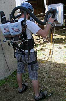 USU student prepares for a test climb