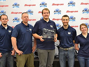 USU's aviation maintenance management team members, 2016
