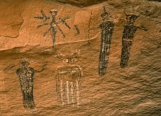 Wall art in southern Utah 