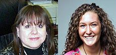 USU Diversity Award recipients Jeannie Pacheco and Brooke Evans