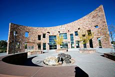 the Health Science Library Building at the USU Blanding campus