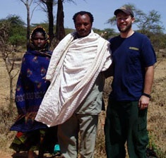 Eric LaMalfa and an Ethiopian couple