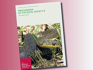 The cover of 'Proceedings of the Royal Society B'