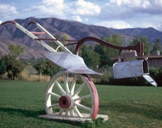 A plow mailbox