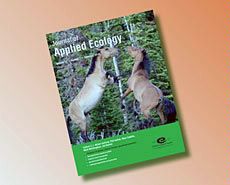 the cover of the Journal of Applied Ecology