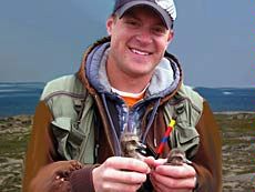 USU graduate student researcher Dave Iles