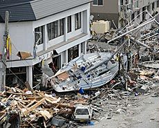 earthquake and tsunami damage in Japan