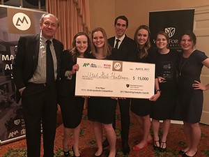 Huntsman Student Marketing Team with Gordon McLean