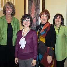 Provost Cockett, Melanie Domenech Rodriguez, Joyce Albrecht, Beth Foley