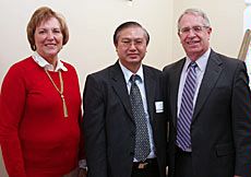 USU Inaugural professor Anthony Chen and group