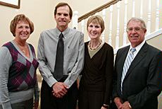 USU Inaugural professor Chris Call and group