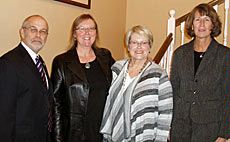 USU Inaugural prof Janis Boettinger and group