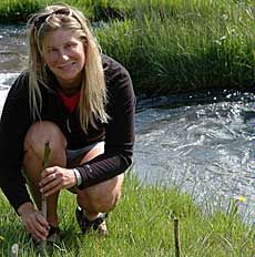 USU professor Phaedra Budy working