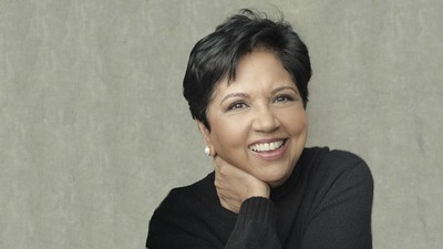 former CEO and Chairman of the Board of PepsiCo, Indra Nooyi.