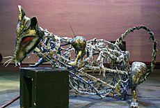 rat puppet from USU production of 