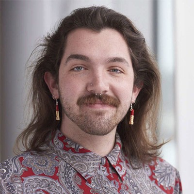 Jake Hogan, a junior in theatre education and English.