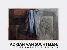 poster for Adrian Van Suchtelen exhibit at USU