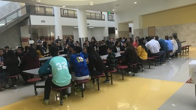 Participants in the 2019 Latino Education Fair at Logan High School.
