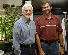 USU professors David Peak and Keith Mott