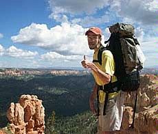 USU alum Bradley Hintze at Bryce Canyon