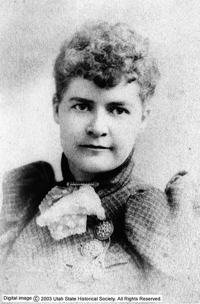 Historical image of Martha Hughes Cannon.