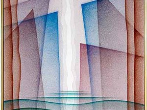 watercolor by Raymond Jonson