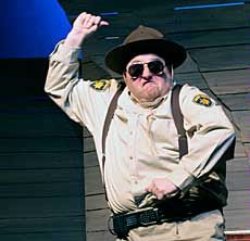 actor Lee Daily from the OLRC production of 'Greater Tuna'