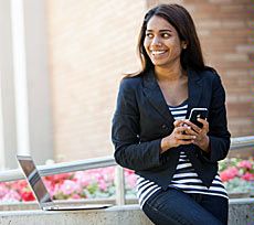 Huntsman School of Business student