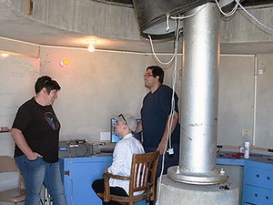 interior of the Old USU Observatory