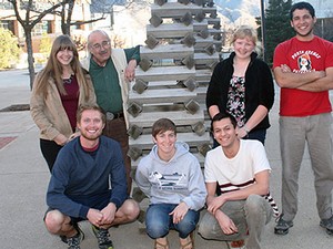 Several members of the USU Range Club