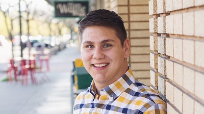 USU student Riley Young.
