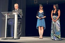 USU student Elisabeth Arellano, 2012 Bill E. Robins Memorial Award recipient