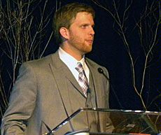 Chris Martin, 2011 Robins Award Man of the Year