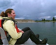 USU professor Michelle Baker in the field