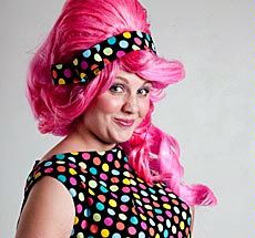 Kathryn Harward as Mayzie from USU's 'Seussical the Musical'