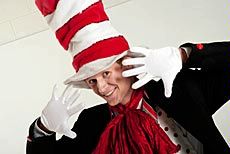 Jason Craig West as The Cat in the Hat in USU production