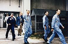 Sen. Jake Garn at NASA Shuttle launch