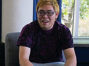 An international student attending Utah State University