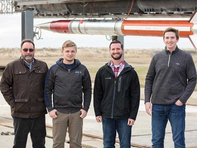 Stephen A. Whitmore and graduate students Zac Lewis, Rob Stoddard and Marc Bulcher