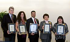 USU's 2011 Diversity Award recipients