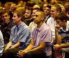 USU crowd at Justice Scalia lecture